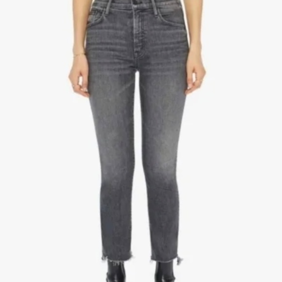 MOTHER INSIDER CROP FRAY jeans - Picture 5 of 5
